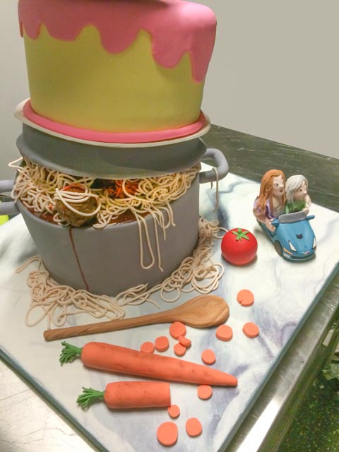A Cooking, Baking, Travelling Retirement Cake