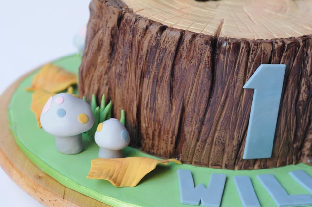 Woodland Creatures Cake